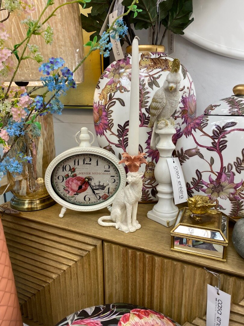 Подсвечник Леопард Casaentera CE04-28-736 белый 140х70х190 — фото 1