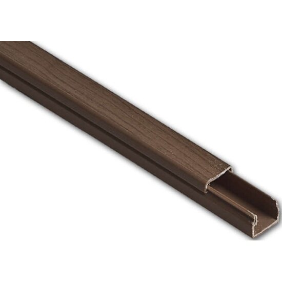 Кабель-канал Ruvinil 25х16 L2000 пластик дуб (темн. основа) РКК-25х16-08М