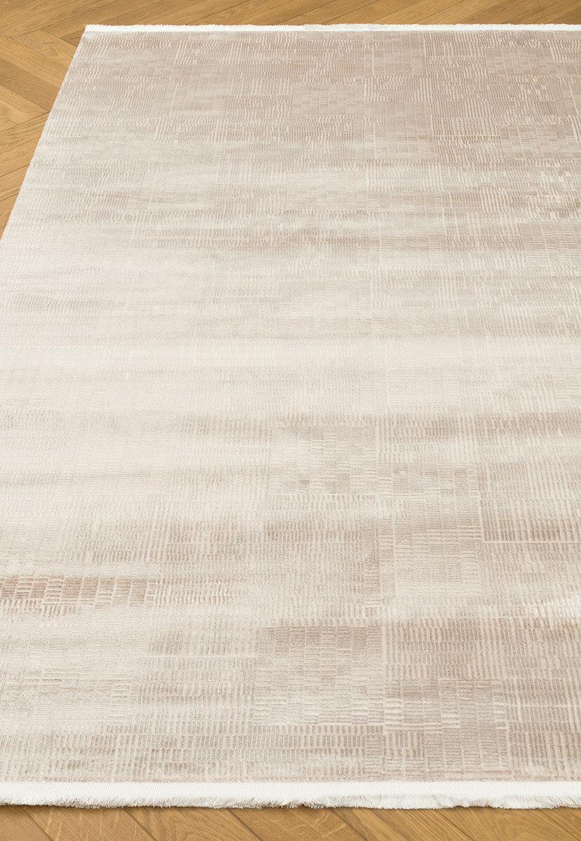 Турецкий ковер из вискозы 160*230 см Prato Turkmen PR07-Biege