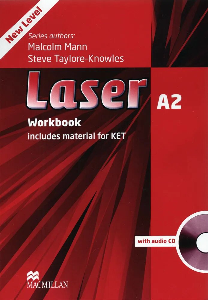 LASER A2 Student's Book & Workbook — Комплексный курс английского языка для начинающих, углубляющий навыки