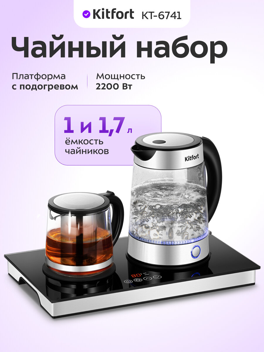 Чайный набор Kitfort КТ-6741