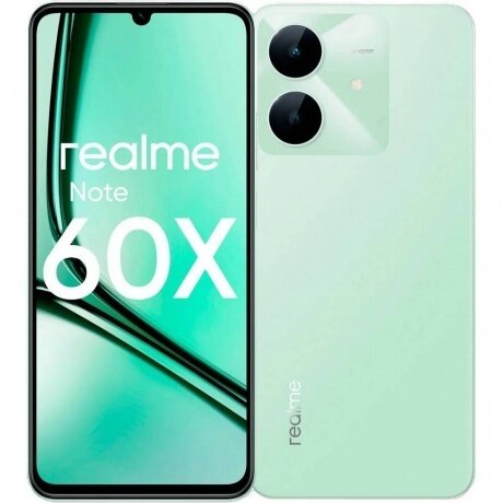 Смартфон Realme Note 60x 4/128Gb Green