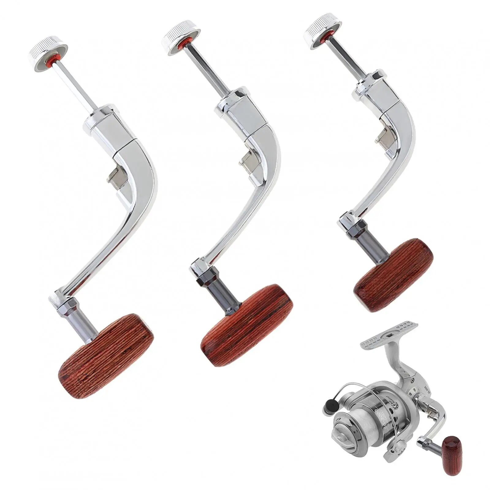 Складная ручка для спиннинговой катушки