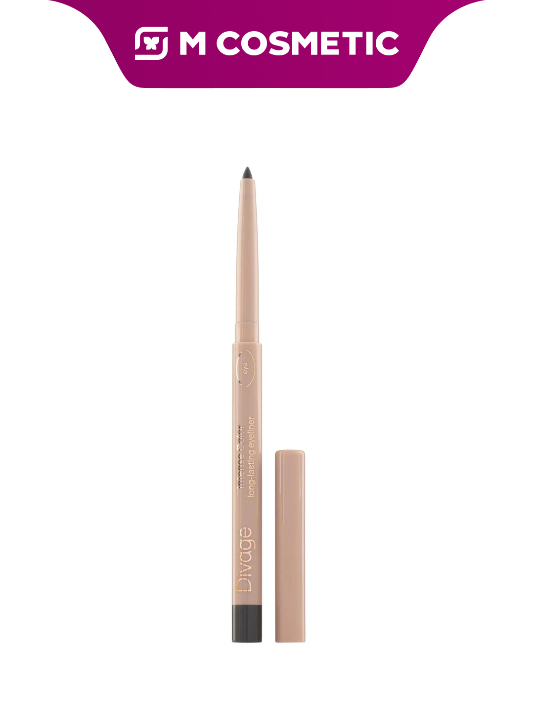 DIVAGE Intense Color Автоматический карандаш для глаз тон 03 серый