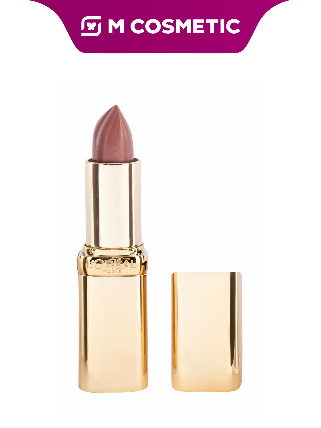 Помада L'Oreal Color Rich 232 "Нежный кашемир", розовая, матовая, увлажняющая, 4.5 мл