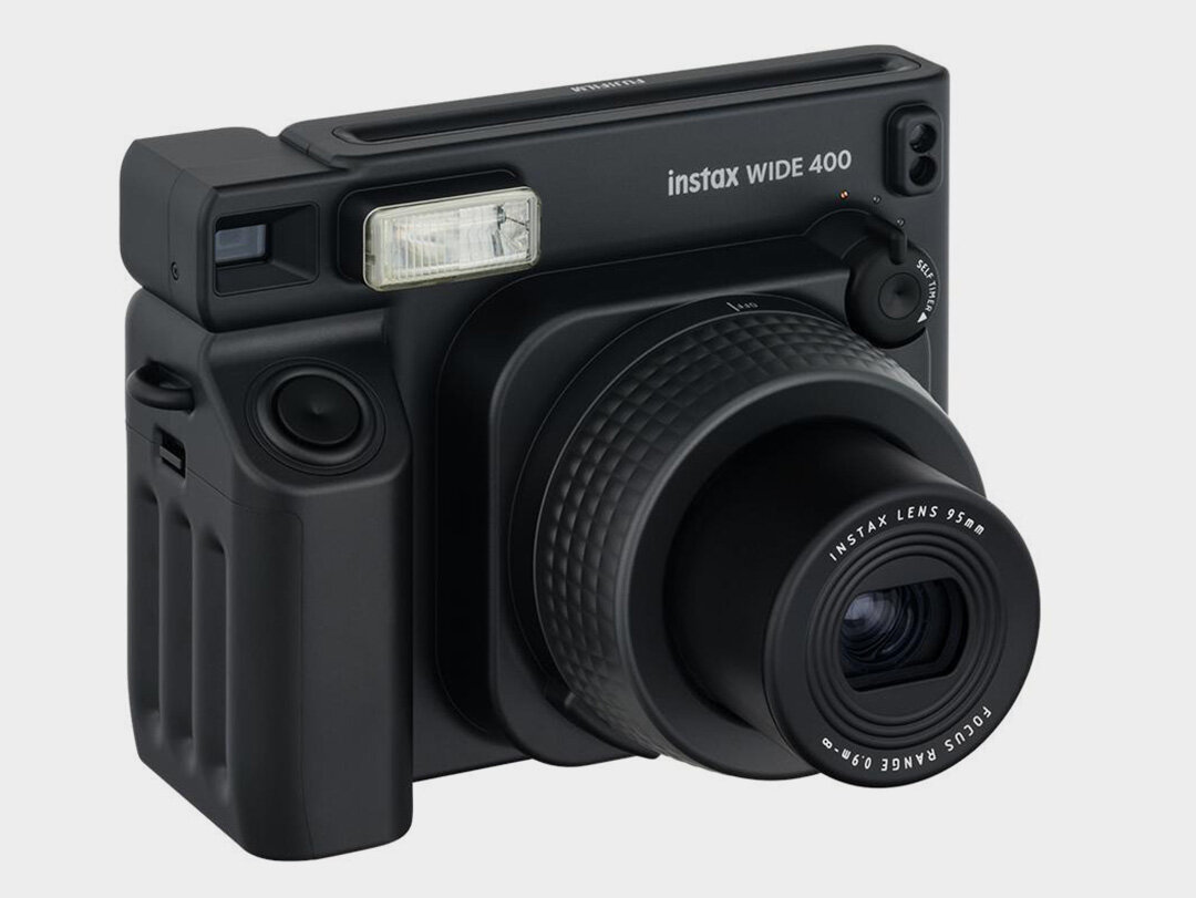 Фотокамера моментальной печати Fujifilm Instax Wide 400 Black (черная) широкоформатная — фото 6