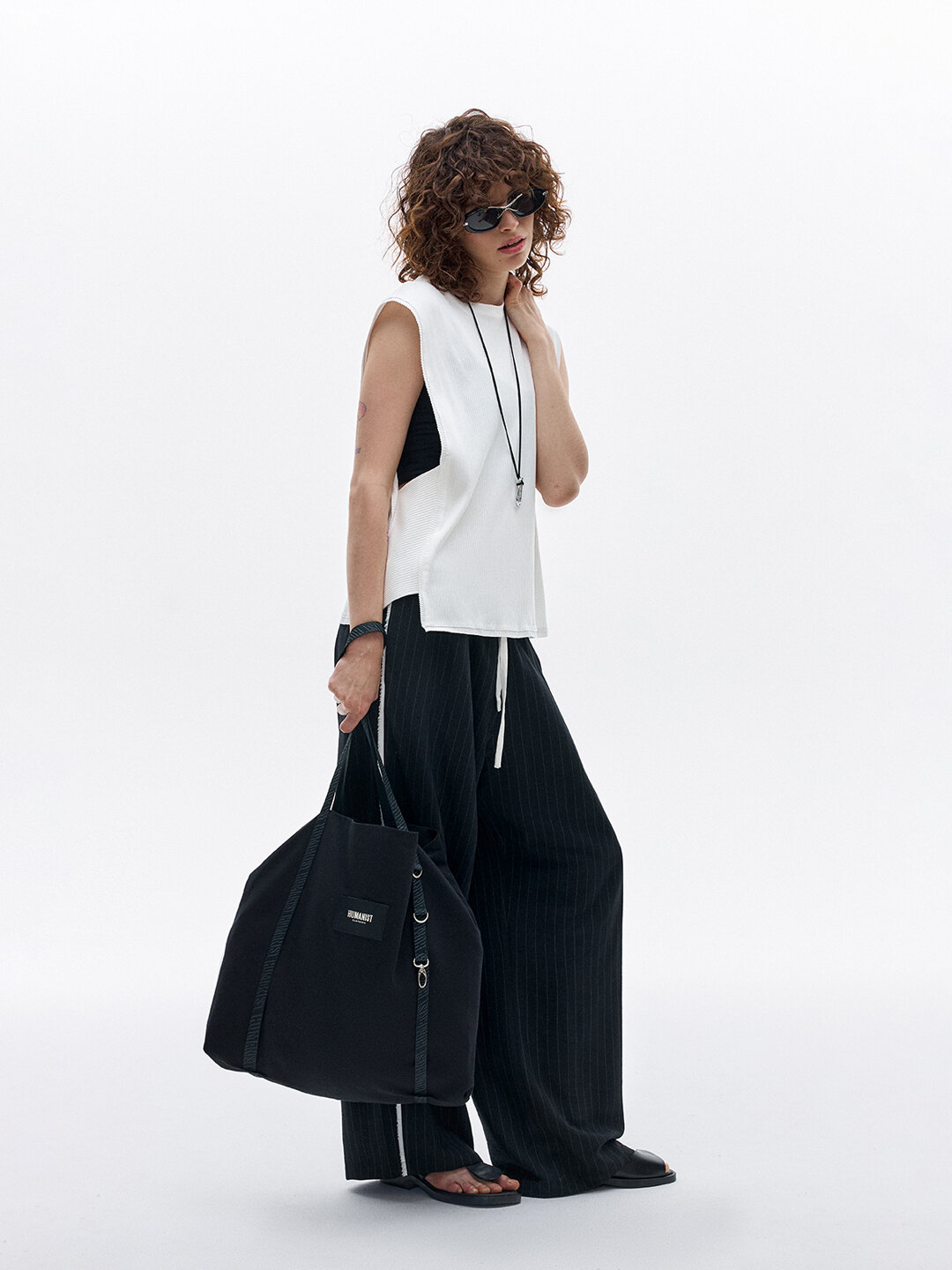 Сумка шоппер HUMANIST, черный — фото 1