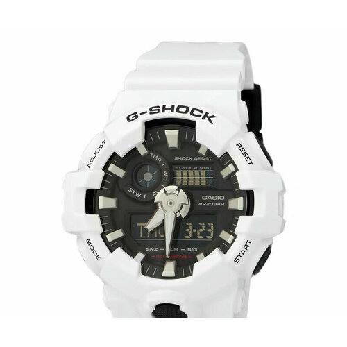 фото Наручные часы casio, белый, черный