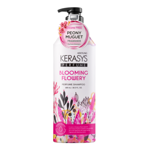 Kerasys Шампунь для волос Kerasys Blooming and Flowery Perfumed Shampoo парфюмированный 600 мл