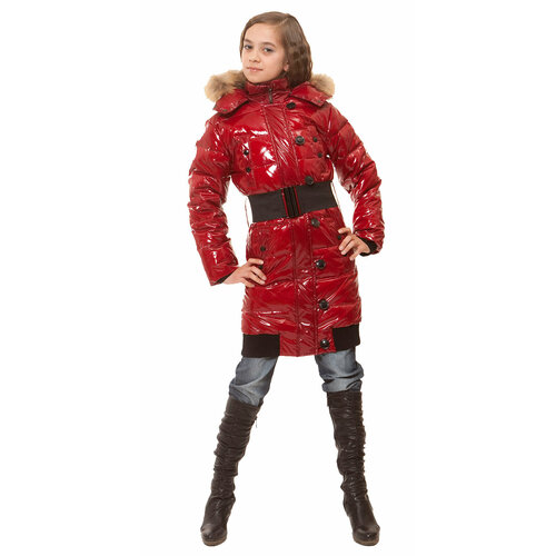 фото Куртка velfi, размер 152, красный