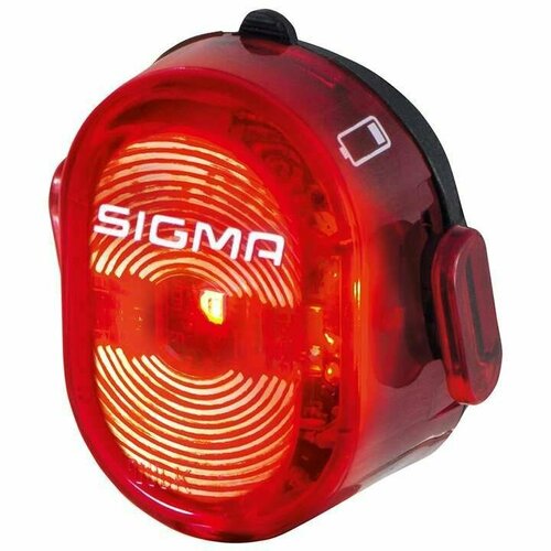 Фонарик задний SIGMA SPORT NUGGET II FLASH фонарик велосипедный задний sigma sport nugget ii flash 3 режима зарядка usb на трубу аккумулятор