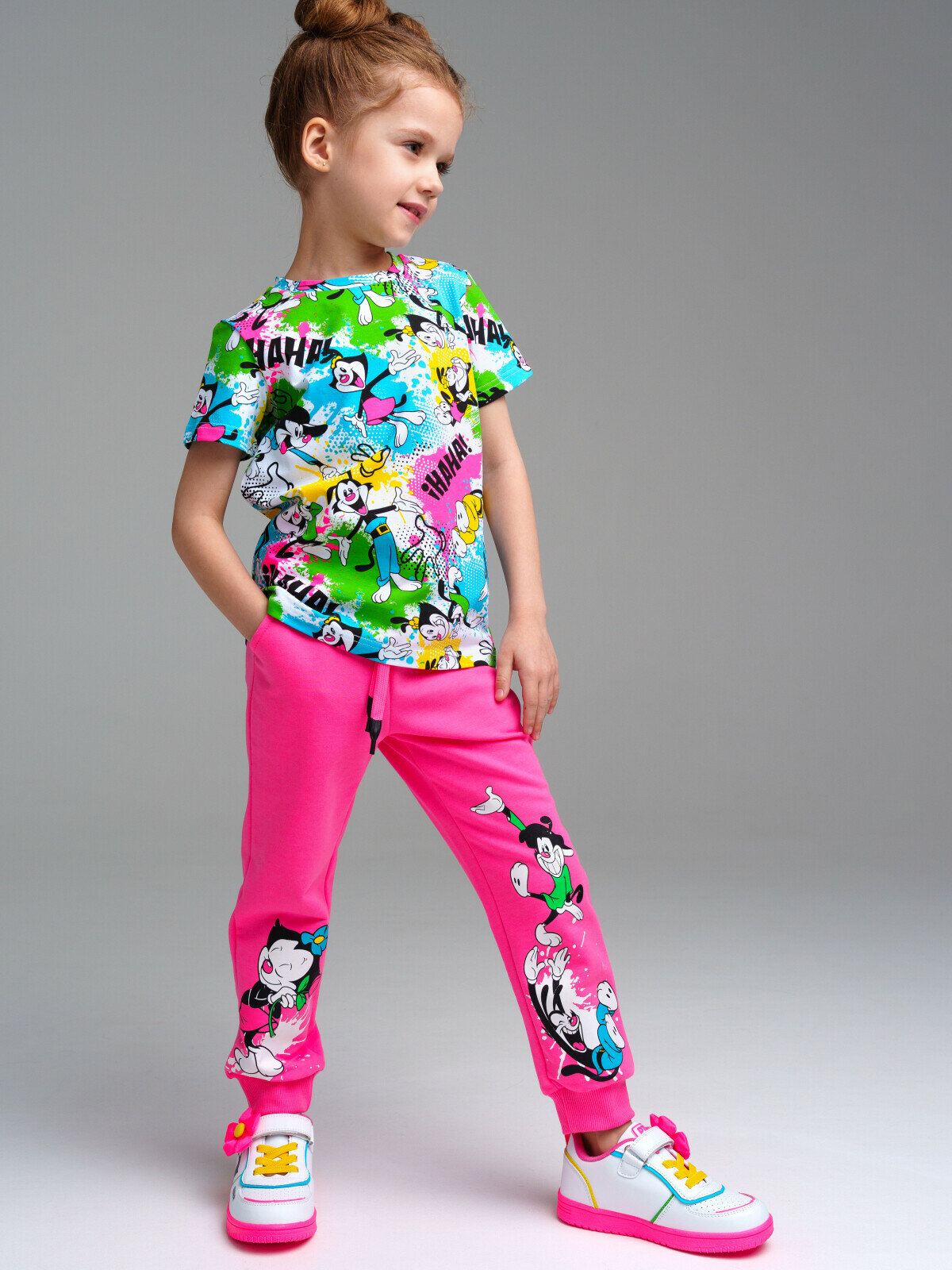 Футболка playToday, размер 116, зеленый, — фото 1