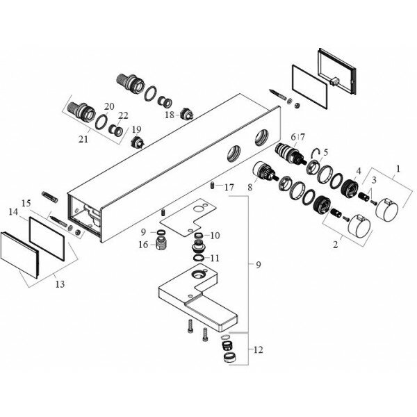 Смеситель Hansgrohe - фото №19