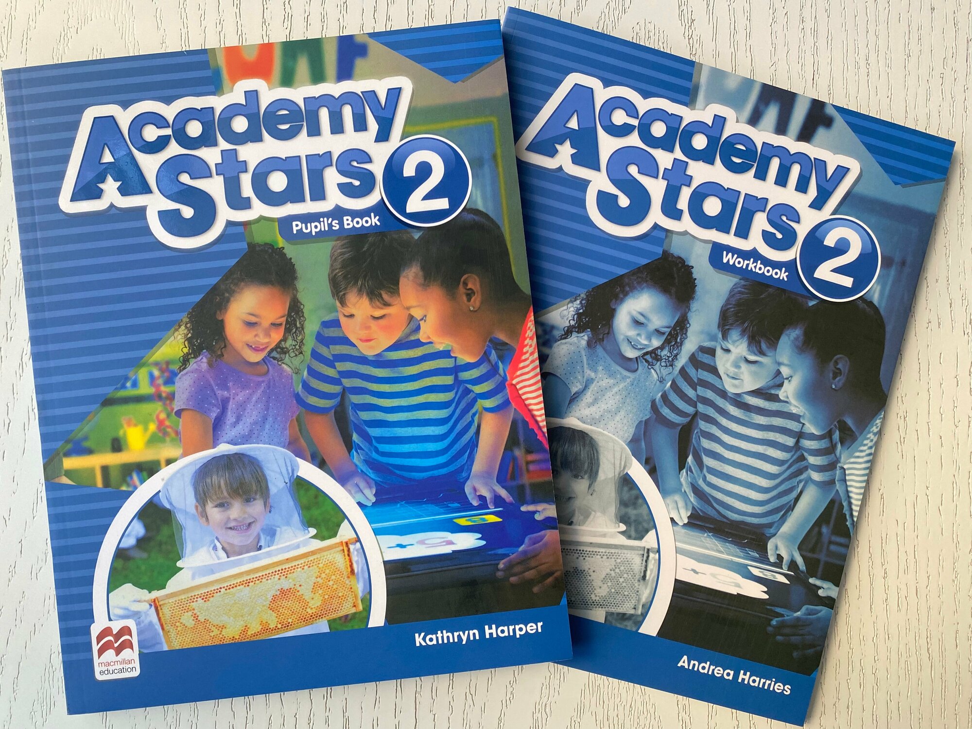 Полный комплект Academy Stars 2: Pupil's Book + Workbook + CD-диск
