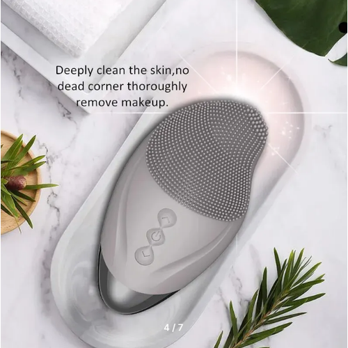 Силиконовая ультразвуковая очищающая щеточка для лица 81400₽