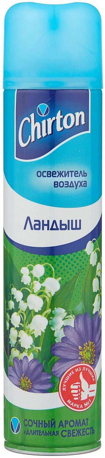 Chirton Освежитель воздуха Classic Ландыш для дома туалета и ванны 300 мл - 1 шт