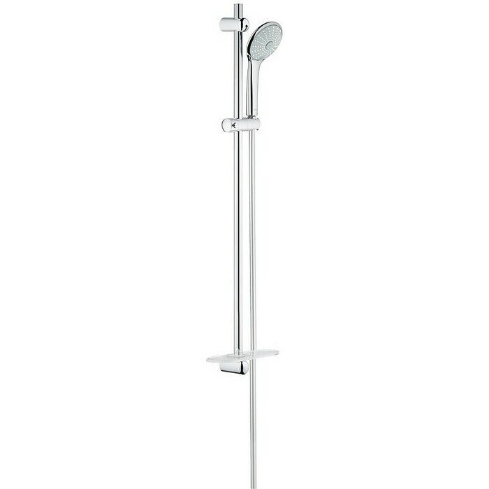 Душевой гарнитур Grohe Euphoria Massage с полочкой, 90 см, хром (27226001)