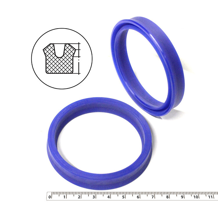 Манжета гидравлическая 63х73х12 (манжета цилиндра 73*63*12) тип UN PU (полиуретан)