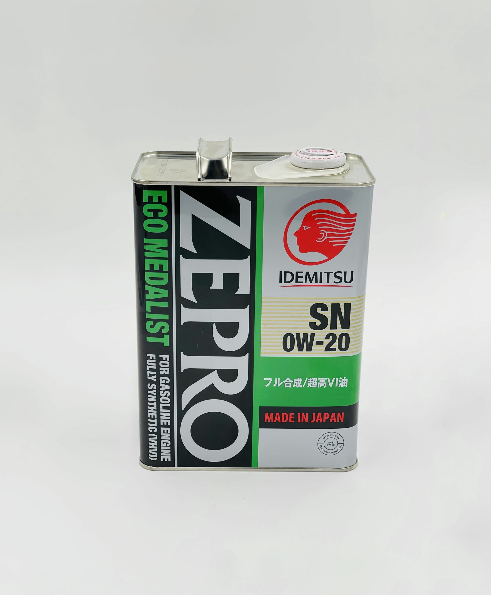 Масло моторное Idemitsu SN 0w-20, синтетическое 4л
