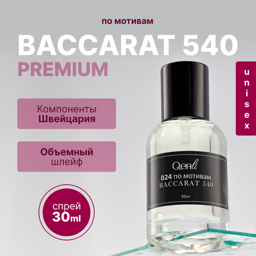 Стойкие масляные Духи Baccarat rouge 540 30мл