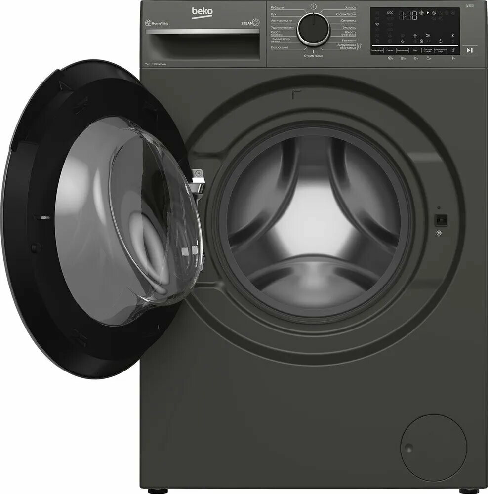 Стиральная машина Beko B3WFR572AB, антрацит