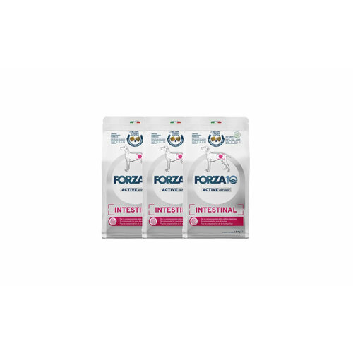 Forza10 Active Line Intestinal сухой диетический корм для взрослых собак всех пород при проблемах пищеварения - 1,5 кг х 3 шт.