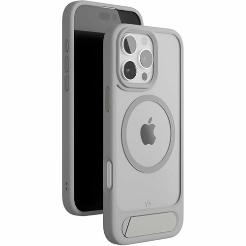 Клип-кейс VLP Reels Case для Apple iPhone 16 Pro с MagSafe серый