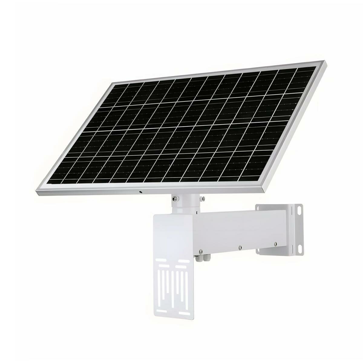 Солнечные панели (батареи) СолярТОР-SM (60W-30AH) для систем видеонаблюдения в частный дом. Отображение оставшейся мощности.