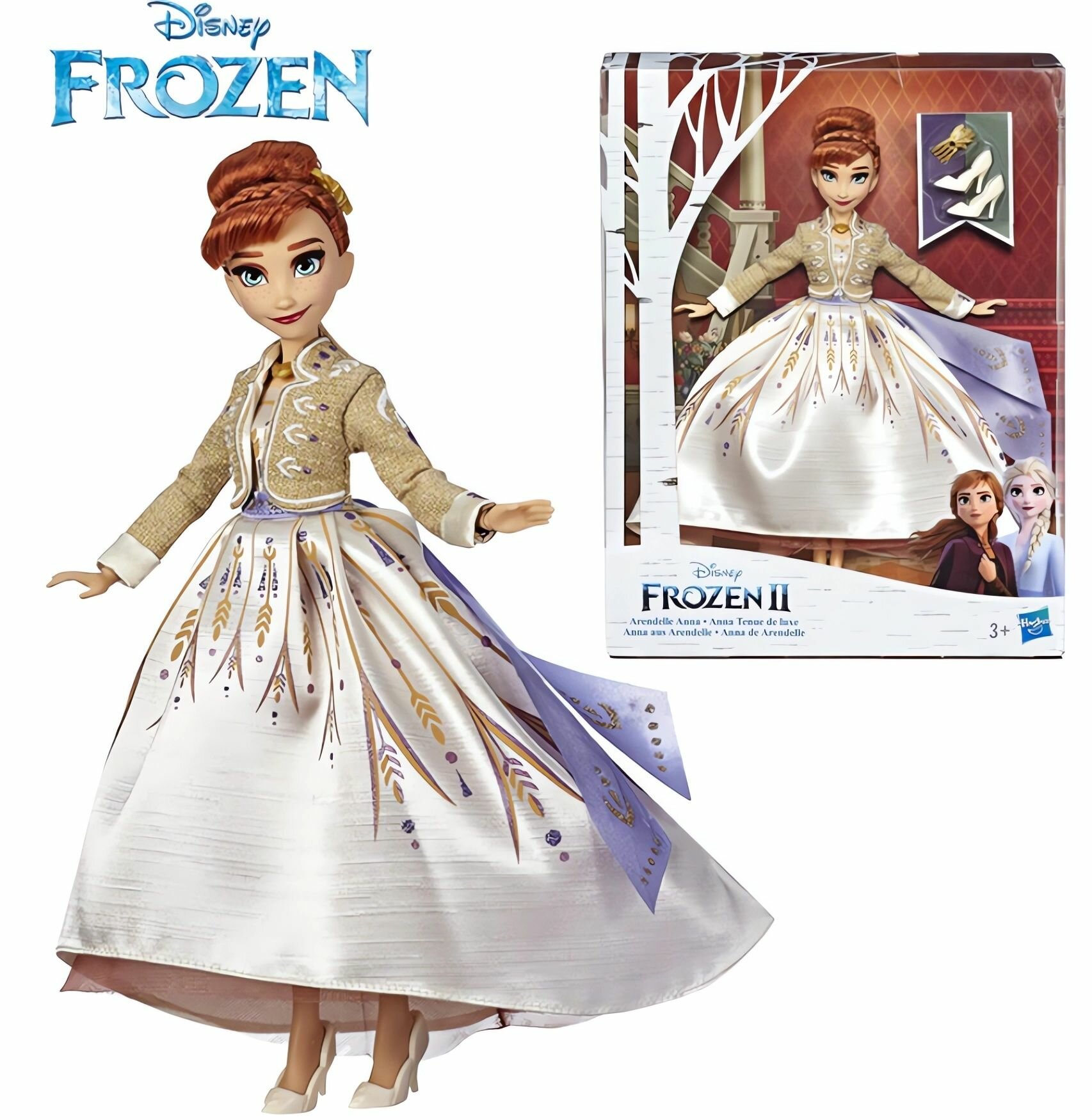 Кукла Анна  Холодное сердце 2  FROZEN E6845  Делюкс  Производство HASBRO 