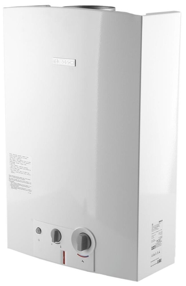 Проточный газовый водонагреватель BOSCH WR 15-2B23, белый