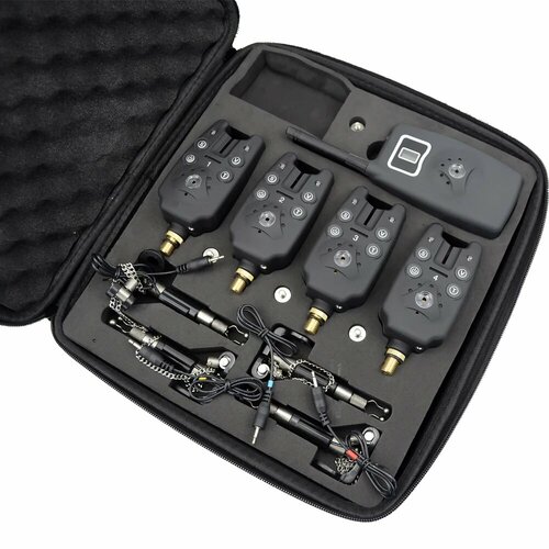 Сигнализаторы поклевки Hirisi 1+4 с ЖК-дисплеем