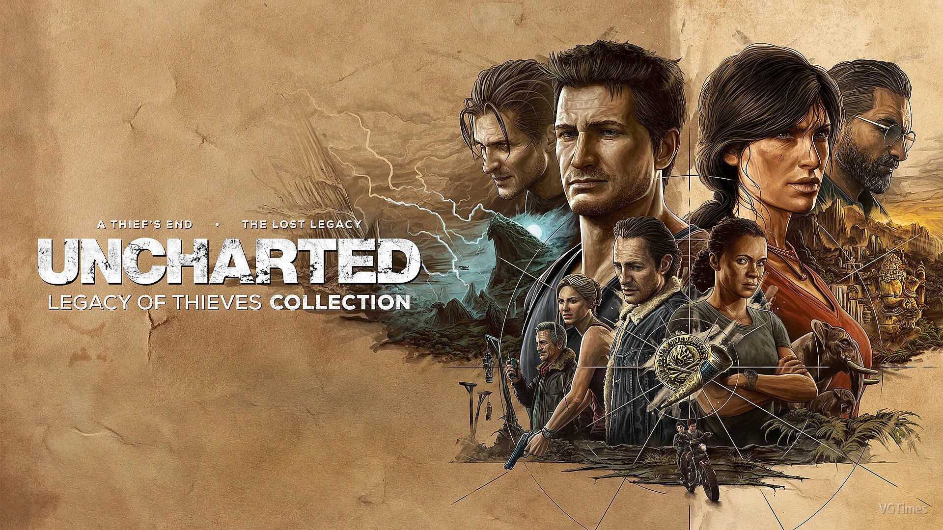 Игра Uncharted: Legacy of Thieves Collection Цифровой ключ активации для PC (Steam), РФ и СНГ