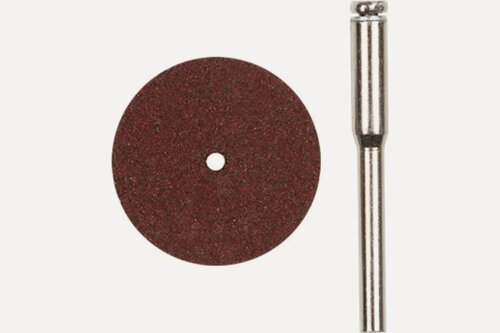 Изображение товара Диск отрезной для гравера 24 мм WORTEX 5 штук и держатель (ETGH3224018)