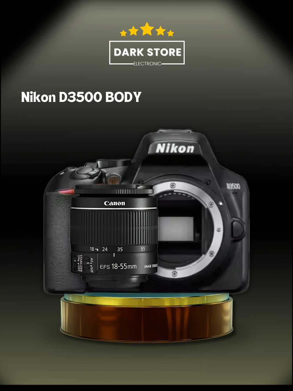 Фотоаппарат Nikon D3500 kit 18-55mm