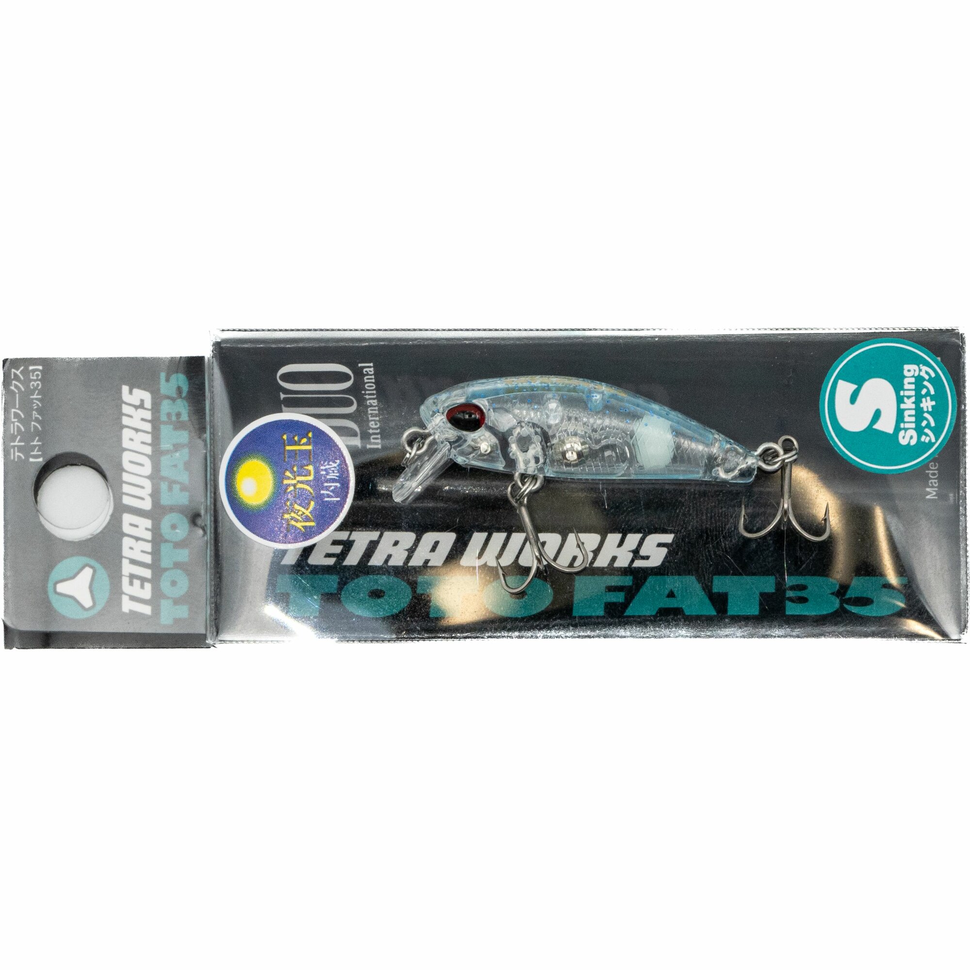 Воблер DUO Tetra Works Toto Fat35S, 2.1 гр, CCC0074