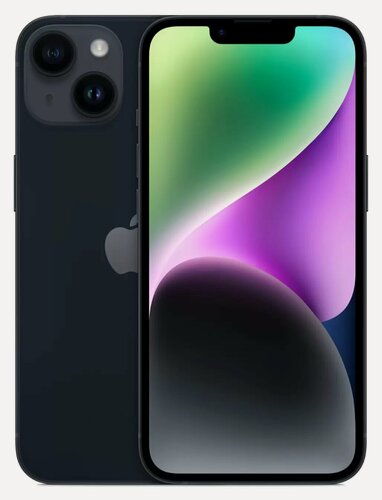 Изображение товара Смартфон Apple iPhone 14 128 ГБ, Dual nano SIM+esim, тёмная ночь (black) Midnight