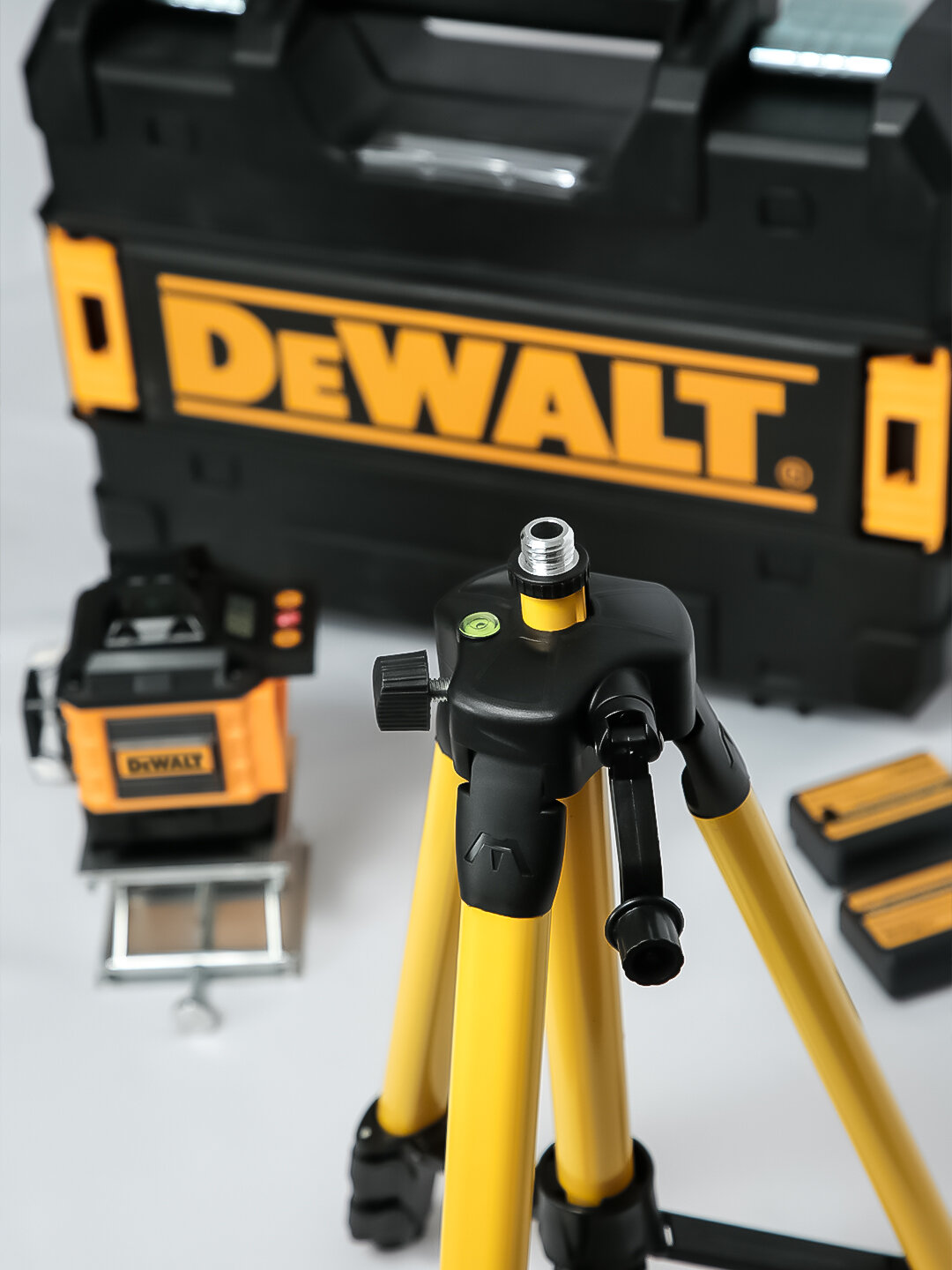 Лазерный уровень, со штативом, с функцией самовыравнивания, 16 лучей, зеленый — фото 1