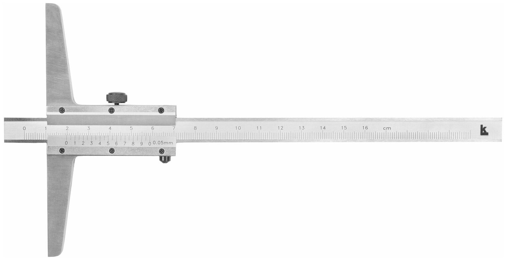 Штангенглубиномер ШГ 160 мм 0.05 КЛБ