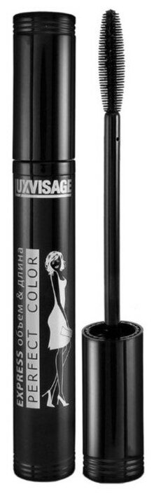 Тушь для ресниц Luxvisage Perfect Color Express объём-длина, 9 г