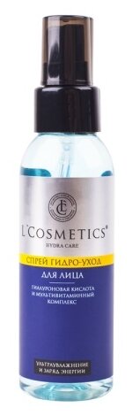 L’Cosmetics Мист Гиалуроновая кислота и мультивитаминный комплекс, 100 мл