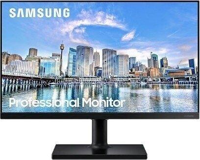 Монитор Samsung 23.8" F24t450fqi черный PLS LED 16:9 Hdmi матовая 250cd 178гр/178гр 1920x1080 D-Sub