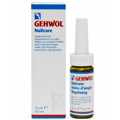 GEHWOL Nailcare Жидкость для ухода за ногтями, 15 мл жидкость флюид для ног gehwol fluid 15 мл для ухода за жесткой кожей вокруг ногтей и мозолей