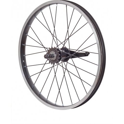 фото Rush hour колесо велосипедное 20" заднее в сборе, c-brake, гайки
