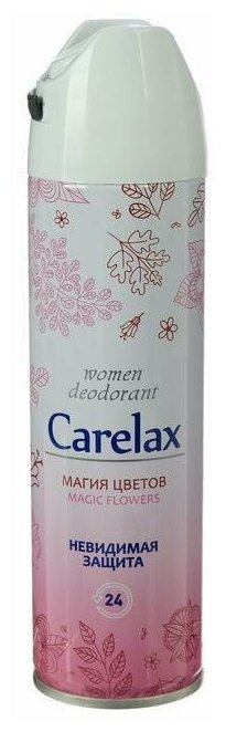 Carelax Дезодорант женский Carelax Magic Flowers, 150 мл