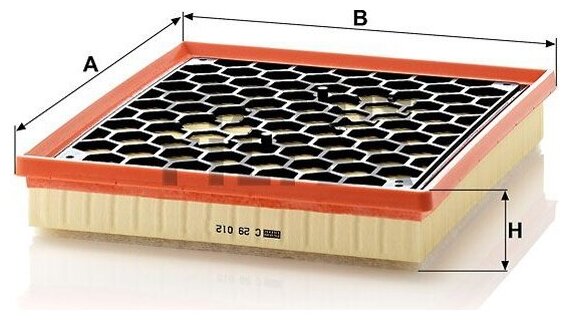 Фильтр воздушный Mann-filter MANN C 29 012