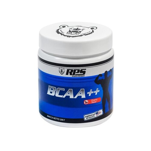 Аминокислотный комплекс RPS Nutrition BCAA++ 8:1:1, вишня, 200 гр. аминокислотный комплекс rps nutrition bcaa 8 1 1 арбуз 200 гр