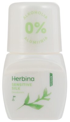 Herbina Дезодорант Sensitive Silk, ролик