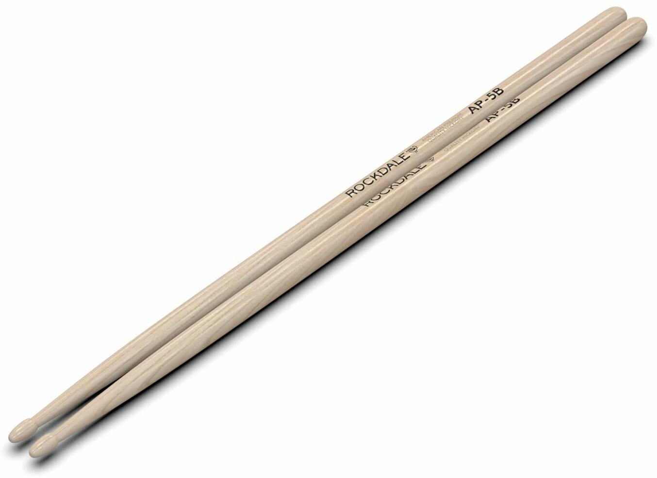 ROCKDALE American Premium Quality Hickory AP-5B барабанные палочки, американский премиальный орех, деревянный наконечник, цвет -