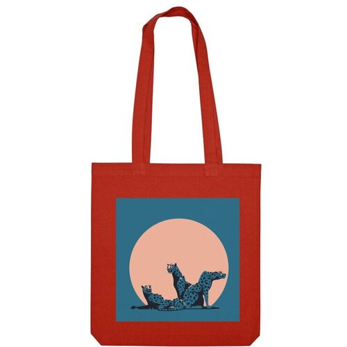 фото Сумка шоппер us basic, красный