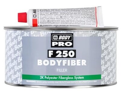 Шпатлевка Pro F250 Fiber 1,5Кг Body 2500600001 HB BODY арт. 2500600001